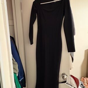 Wild Fable Black Long Sleeve Dress